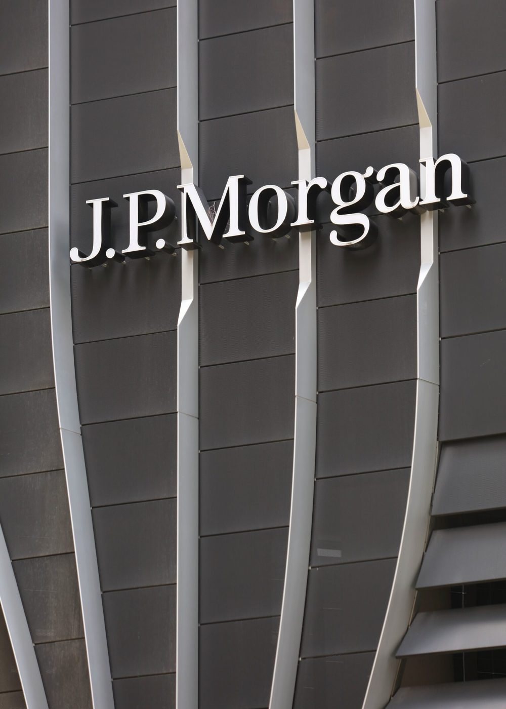 SINGAPORE CITY, SINGAPORE - MARCH 13, 2024: J.P. Morgan Singapore bank office building. The company provides corporate and investment banking, asset management and private banking.